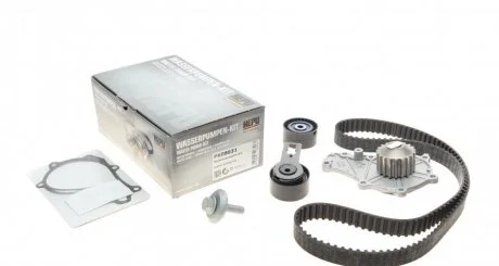 Фото комплект ременя ГРМ з помпою води HEPU PK08031 Комплект ременя ГРМ з помпою води HEPU PK08031