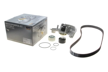 Набір ГРМ, пас+ролик+помпа HEPU PK10340