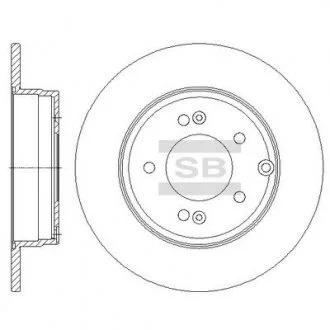 Диск тормозной SANGSIN Hi-Q (SANGSIN) SD1099