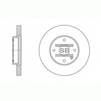 Диск тормозной DAEWOO MAGNUS L6 TOSCA (SANGSIN) Hi-Q (SANGSIN) SD3007