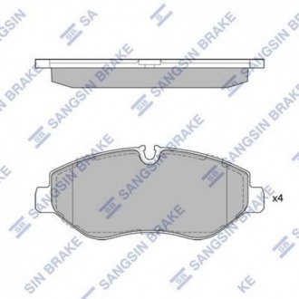 Тормозные колодки Hi-Q (SANGSIN) SP1622