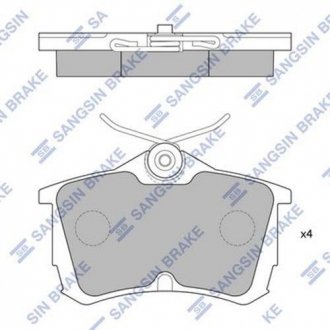 Тормозные колодки Hi-Q (SANGSIN) SP1635