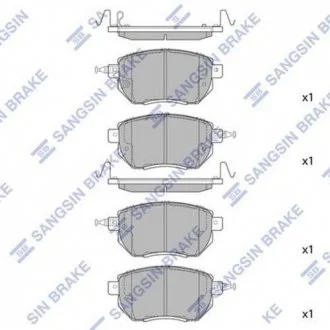 Колодки гальмівні Hi-Q (SANGSIN) SP2107