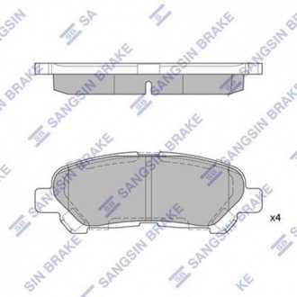 Тормозные колодки Hi-Q (SANGSIN) SP2136