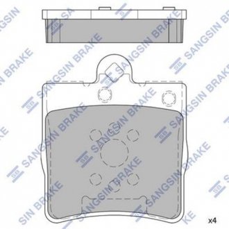 Колодки тормозные задние SANGSIN Hi-Q (SANGSIN) SP2208