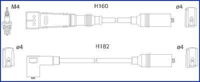 Комплект електропроводки HITACHI 134716 (фото 1)