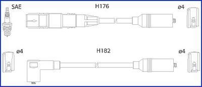 Комплект електропроводки HITACHI 134790 (фото 1)