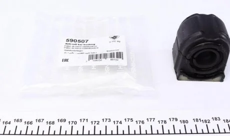 Фото 1 - втулка стабилизатора HUTCHINSON 590507 Втулка стабилизатора HUTCHINSON 590507 (фото 1)