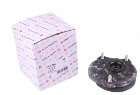 Фото подушка амортизатора передн Прав (із підшипником) ABARTH GRANDE PUNTO, CITROEN NEMO, NEMO/MINIVAN, FIAT DOBLO, DOBLO CARGO, FIORINO/MINIVAN, GRANDE PUNTO, LINEA, QUBO, OPEL COMBO TOUR 1.2-2.0D 06.05- HUTCHINSON KS 204 Подушка амортизатора передн Прав (із підшипником) ABARTH GRANDE PUNTO, CITROEN NEMO, NEMO/MINIVAN, FIAT DOBLO, DOBLO CARGO, FIORINO/MINIVAN, GRANDE PUNTO, LINEA, QUBO, OPEL COMBO TOUR 1.2-2.0D 06.05- HUTCHINSON KS 204
