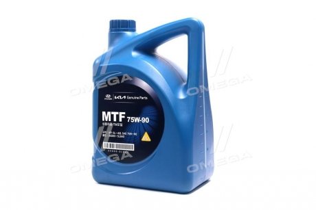 Масло КПП 75W-90 6 л Gear Oil GL-4 синт Mobis Hyundai/Kia/Mobis 04300-5L6A0