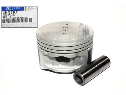 Поршень ДВС STD-B (1шт + палец) 2000 CC - BETA (аналог 23410-23310) Hyundai/Kia/Mobis 2341023AA1