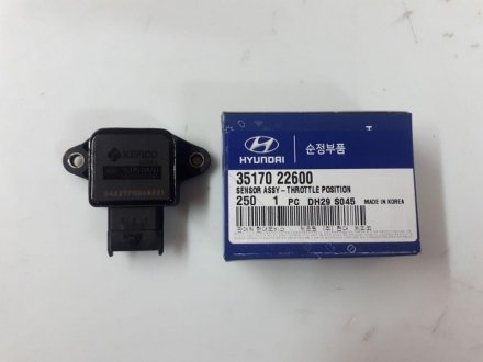 Датчик положения дроссельной заслонки Hyundai/Kia/Mobis 3517022600