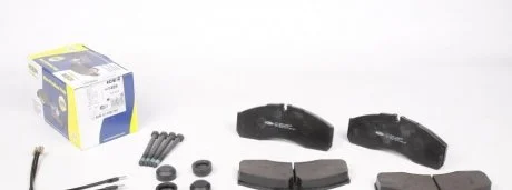 Фото комплект гальмівних колодок (дискових) ICER 141499 Комплект гальмівних колодок (дискових) ICER 141499