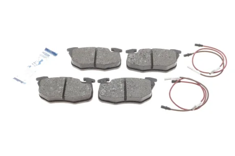 Гальмівні колодки, дискове гальмо (набір) ICER 180866