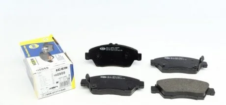 Комплект тормозных колодок (дисковых).) ICER 180959