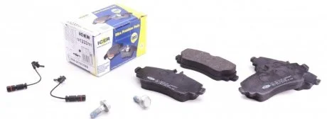 Фото комплект тормозных колодок (дисковых).) ICER 181233-701 Комплект тормозных колодок (дисковых).) ICER 181233-701