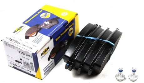 Фото комплект тормозных колодок (дисковых).) ICER 181579-701 Комплект тормозных колодок (дисковых).) ICER 181579-701