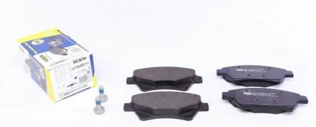 Фото комплект тормозных колодок (дисковых).) ICER 181649-701 Комплект тормозных колодок (дисковых).) ICER 181649-701