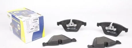 Фото комплект гальмівних колодок (дискових) ICER 181940 Комплект гальмівних колодок (дискових) ICER 181940