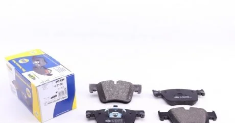 Комплект тормозных колодок (дисковых).) ICER 182166