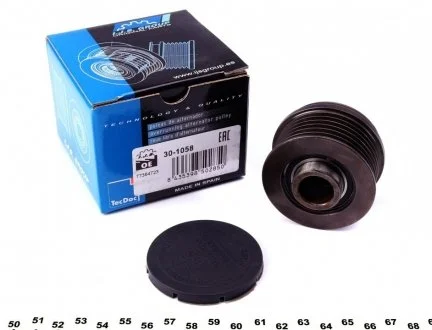 Фото шків генератора IJS GROUP 30-1058 Шків генератора IJS GROUP 30-1058