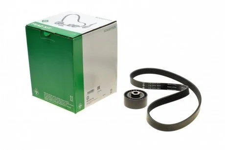 Фото комплект ремня генератора INA 529 0172 10 Комплект ремня генератора INA 529 0172 10