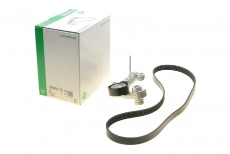 Фото набор поликлиновых ремней (с роликами) INA 529037410 Набор поликлиновых ремней (с роликами) INA 529037410