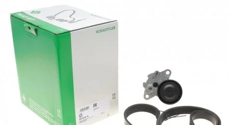 К-т,поліклиновий пас+натягувач INA 529047610