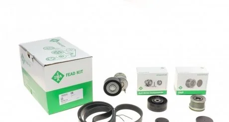 Комплект (ремінь+ролики) INA 529052120