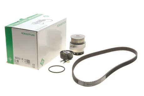 Набір ГРМ, пас+ролик+помпа INA 530016730