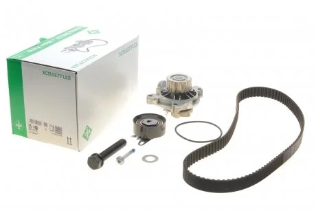 Фото комплект ременя ГРМ з помпою води INA 530 0173 30 Комплект ременя ГРМ з помпою води INA 530 0173 30