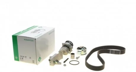 Фото набор ГРМ, пас+ролик+насос INA 530017730 Набор ГРМ, пас+ролик+насос INA 530017730