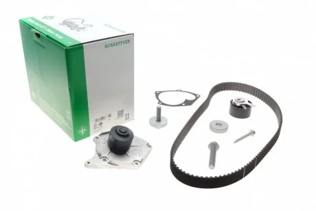 Фото комплект ременя ГРМ з помпою води INA 530 0197 30 Комплект ременя ГРМ з помпою води INA 530 0197 30