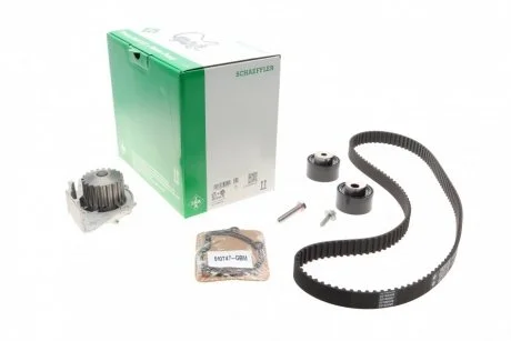 Фото комплект ременя ГРМ з помпою води INA 530 0235 30 Комплект ременя ГРМ з помпою води INA 530 0235 30