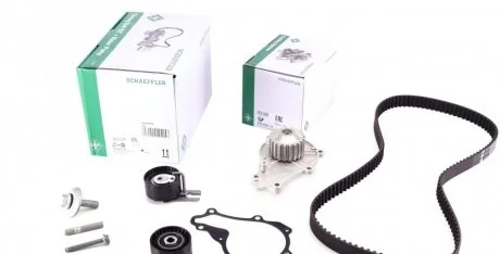 Фото комплект ременя ГРМ з помпою води INA 530 0239 30 Комплект ременя ГРМ з помпою води INA 530 0239 30