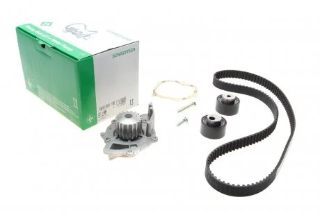 Комплект ремня ГРМ + помпа INA 530036830