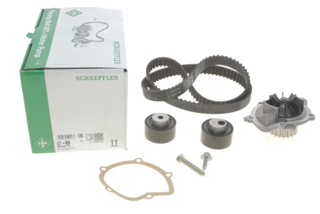 Комплект (ремінь+ролик+помпа) INA 530044631