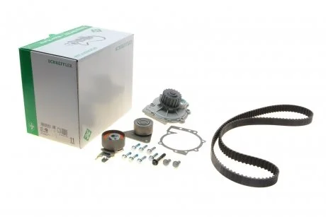 Фото набір ГРМ, пас+ролик+помпа INA 530046730 Набір ГРМ, пас+ролик+помпа INA 530046730