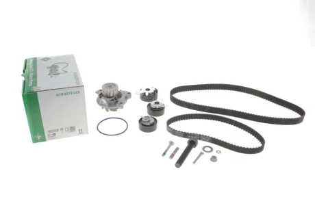 Набір ГРМ, пас+ролик+помпа INA 530048330