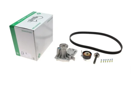 Набір ГРМ, пас+ролик+помпа INA 530060530