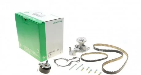 Фото комплект ременя ГРМ з помпою води INA 530 0700 30 Комплект ременя ГРМ з помпою води INA 530 0700 30