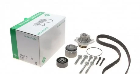 Фото комплект ГРМ (ремінь + ролик + водяний насос) INA 530072430 Комплект ГРМ (ремінь + ролик + водяний насос) INA 530072430