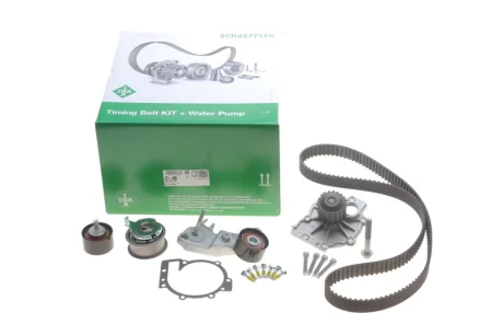 Фото 1 - комплект ременя ГРМ з помпою води INA 530 0762 30 Комплект ременя ГРМ з помпою води INA 530 0762 30 (фото 1)