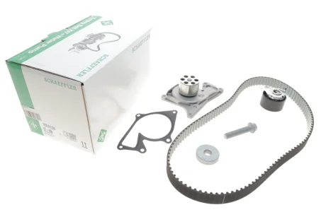 Комплект ременя ГРМ з помпою води INA 530084330