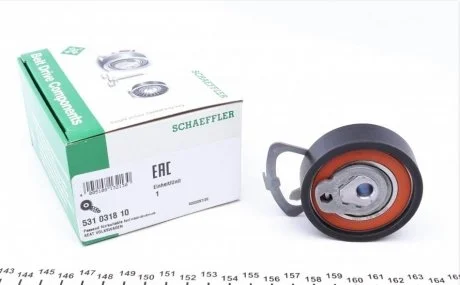 Фото ролик натяжний ременя ГРМ INA 531 0318 10 Ролик натяжний ременя ГРМ INA 531 0318 10