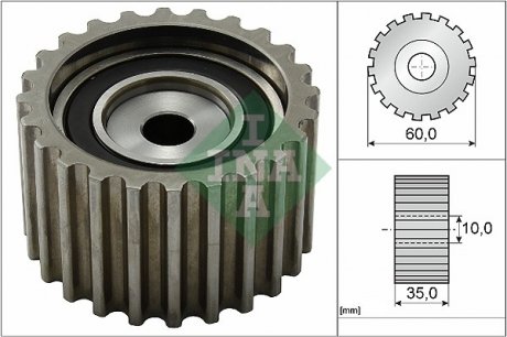 Ролик напрямний INA 532008520