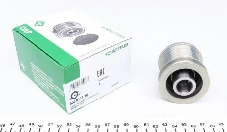 Шків генератора INA 535011110