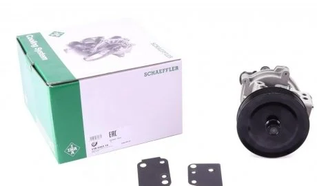 Насос охолоджуючої рідини, з ущільненням FORD RANGER, TRANSIT, LAND ROVER DEFENDER 2.2D/2.4D 01.00- INA 538 0262 10