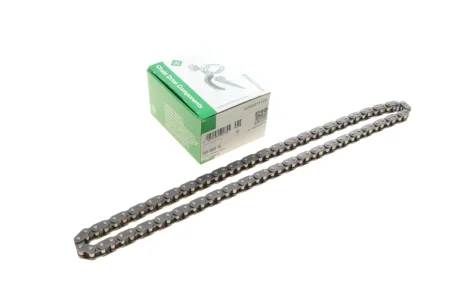 Ланцюг ГРМ (кількість ланок: 90) BMW 3 (E46), 5 (E39), 7 (E38), X5 (E53), FORD GALAXY I, OPEL OMEGA B, ROVER 75, SEAT TOLEDO II, VW BORA, BORA I, GOLF III, GOLF IV 2.0-3.0D 06.91-06.06 INA 553 0049 10