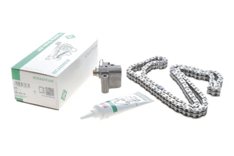 Комплект цепи ГРМ Ford Mondeo III 2.0 TDCi/Transit 2.4 DI 00-06 (цепь, натяжитель) INA 559 1814 10